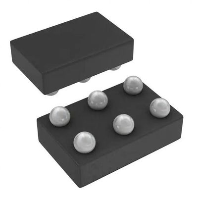 6 канал 3A TPS22963CYZPT IC 1V-5.5V n водителя силы DSBGA