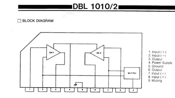 Обломок 7-18V 1KHZ интегральной схемаы DBL1010HB-100M-R малошумный