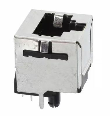 5557969-1 Модульный RJ45 Jack Connector 8p8c Вертикально защищенный EMI Finger Cat3
