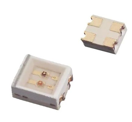 SML-020MVTT86 Зелено-красный светодиодный индикатор - дискретный 2.2V Зеленый 2V Красный 1210