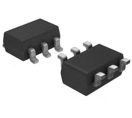 DAC5571IDBVR 8-битный цифровой аналоговый преобразователь 1 SOT-23-6