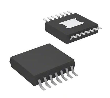 TPS92610QPWPRQ1 LED Driver IC 1 Выход Линейный PWM Приглушение 450mA 14-HTSSOP