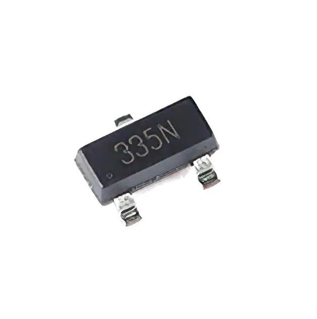 Транзистор IC FDN335N откалывает держатель SOT-23 20V 1.7A 1 W.P. Канала Mosfet Ic поверхностный