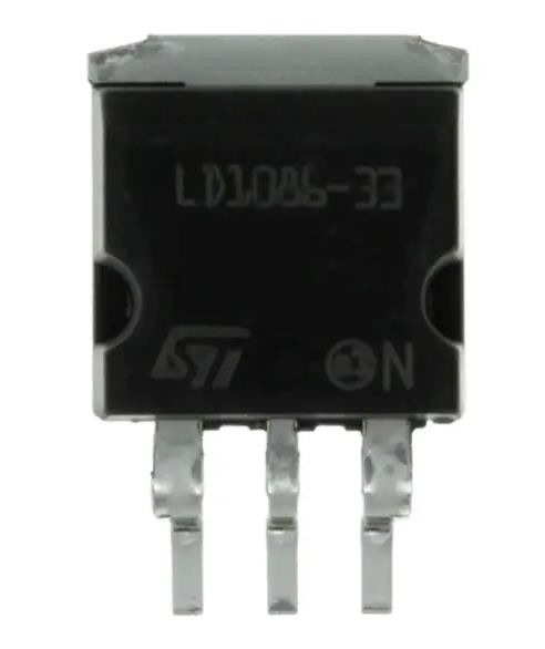 LD1086D2M33TR Линейный регулятор напряжения IC положительный фиксированный 1 выход 1.5A D2PAK-3